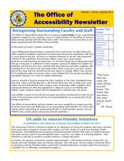 Link to Volume 1 Issue 4 Newsletter
