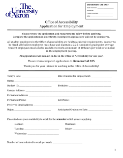Link to Accessibility Assistant Application