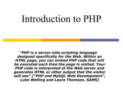 Introduction to PHP.ppt