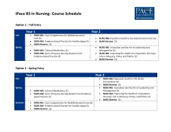 Course Schedule