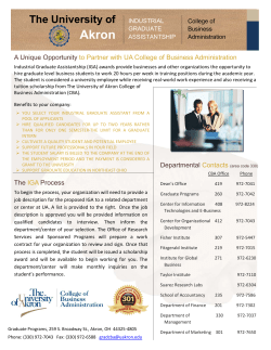 Department details and additional information on the IGA