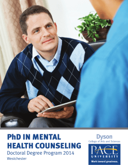 2014-PHDinMentalHealth Brochure