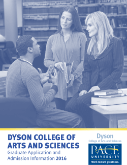 2016 Graduate Application Dyson