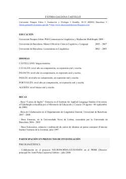 Curriculm Vitae