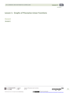 Algebra Printables Module 1