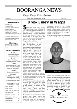 Booranga News July