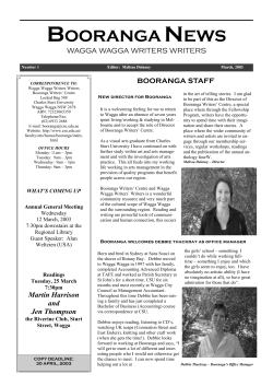 Booranga News Febraury