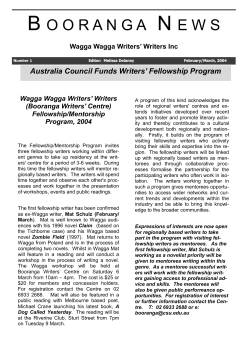 Booranga News March