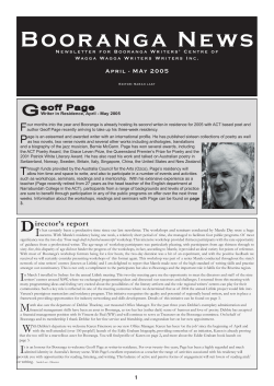 Booranga News Apr-May