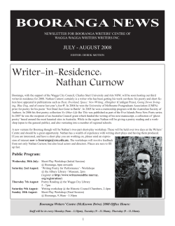 Newsletter July - August 2008