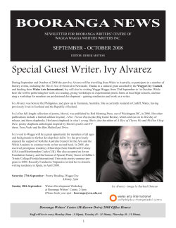 Newsletter September - October 2008
