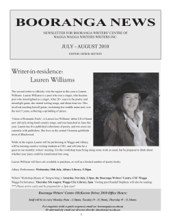 Newsletter July - August 2010