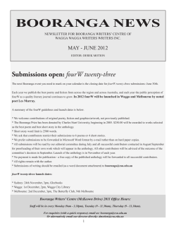 Newsletter May - June 2012