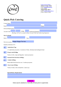 Internal Quick Pick Menu