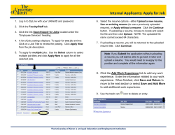 apply for a job document tutorial