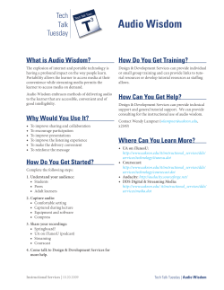Download the handout for this session.