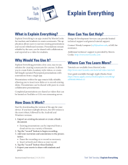 Download the handout for this session.