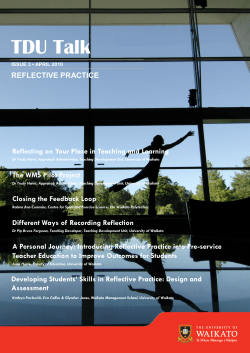 Reflective Practice
