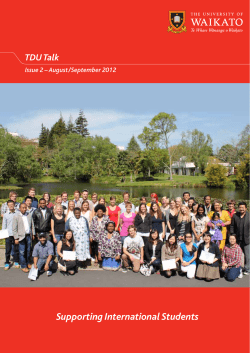 Supporting International Students