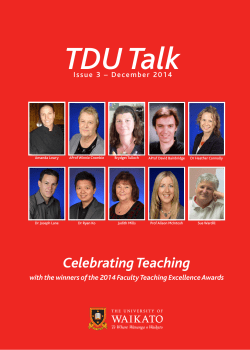 Celebrating Teaching with the winners of the 2014 Faculty Teaching Excellence Awards
