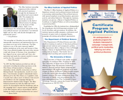 Certificate Brochure