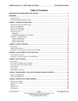 dotCMS HTML pages and Content