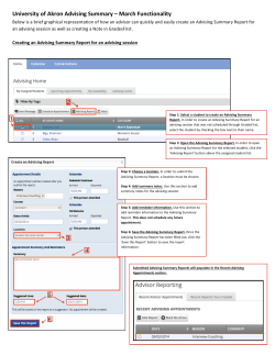 GradesFirst Quick Guide