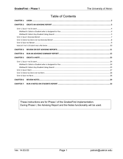GradesFirst - Phase 1 pdf