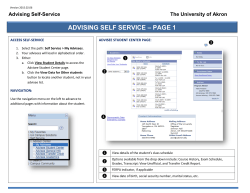 Self-Service Job Aid