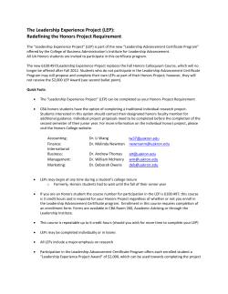 Honors Requirements