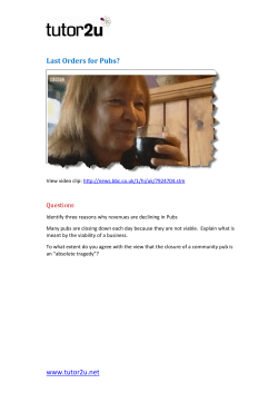 Download student worksheet (pdf) including video link
