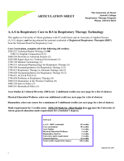 Articulation: Associate to Bachelor's Degree