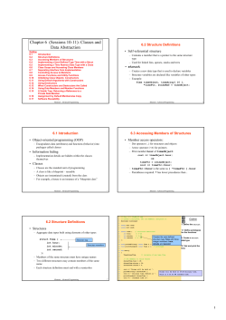 Functional Programming Basic Concepts of OOP