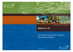 Roadside Partnership Program