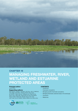 Protected Area Governance and Management"