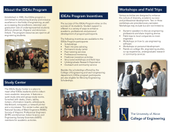 The IDEAs Brochure