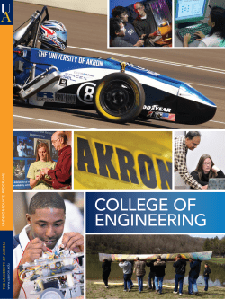 College of Engineering brochure