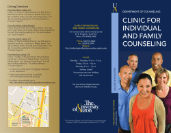 Download the Clinic brochure