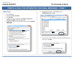 Create A Custom Folder In Outlook
