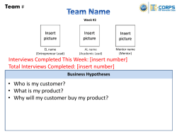 Presentation Template #3