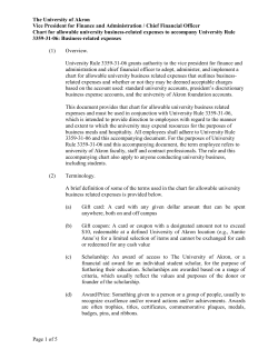 Allowable Entertainment Discretionary Expenses