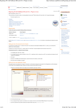 Beginning JNI with NetBeans IDE and C_C++ Plugin on Linux.pdf