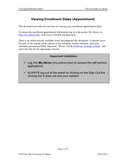 Enrollment Date