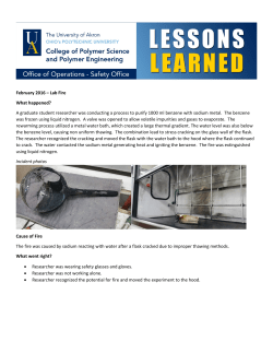 February 2016 - Lab Fire