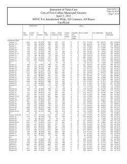 Jurisidiction-Wide Results