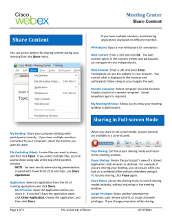 Share Content