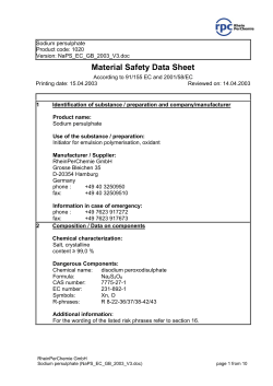 (msds)