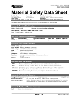 (msds)