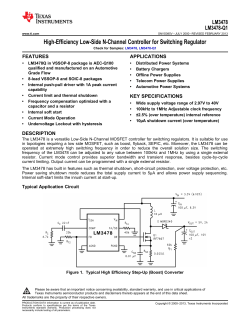 LM3478 datasheet
