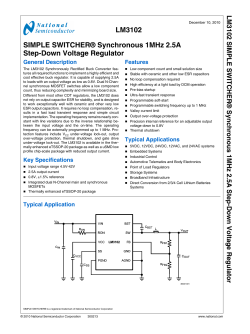 LM3102 datasheet